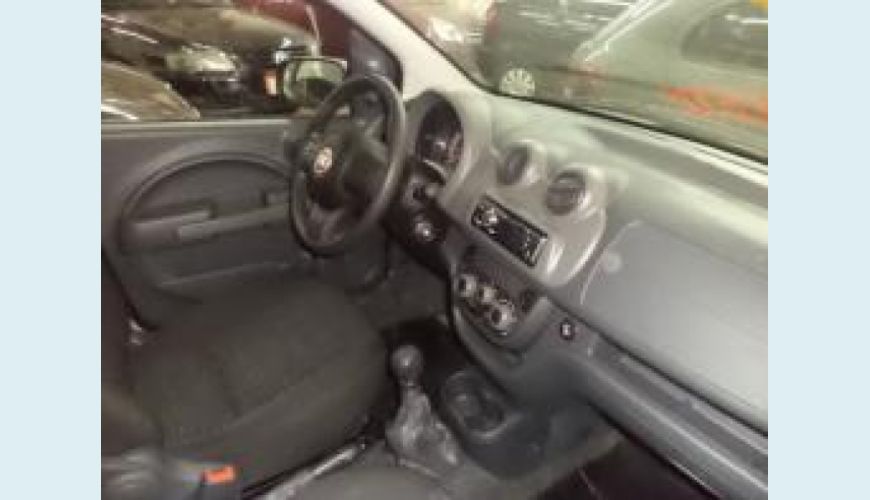 FIAT UNO 1.0 EVO VIVACE 8V FLEX 4P - CINZA - 2014 Foto 3 (Grande)