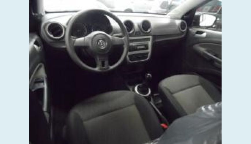 VOLKSWAGEN GOL 1.0 MI 8V FLEX 4P G.VI - PRATA - 2014 Foto 3 (Grande)