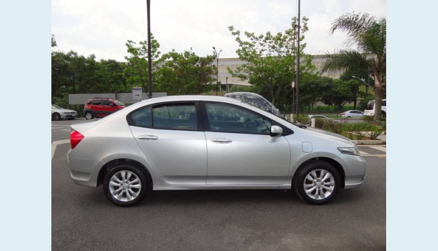 HONDA CITY 1.5 LX 16V FLEX 4P AUT. - PRATA - 2014 Foto 3 (Grande)