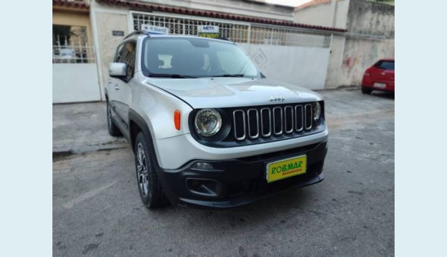 JEEP RENEGADE 1.8 16V FLEX LONGITUDE 4P AUT. - PRATA - 2016 Foto 3 (Grande)