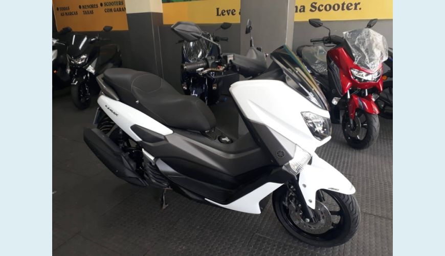 YAMAHA NMAX 160 ABS SCOOTER - BRANCO - 2019 Foto 3 (Grande)
