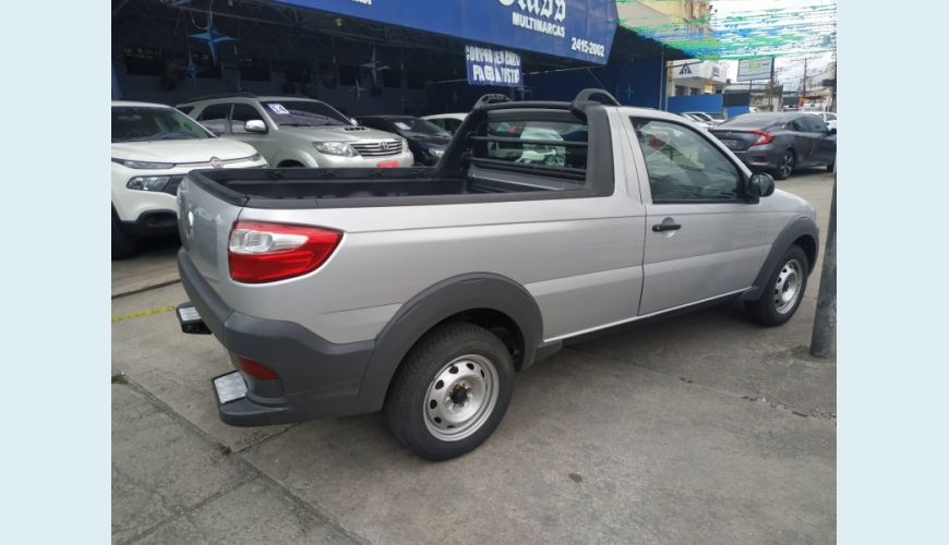 FIAT STRADA 1.4 MPI WORKING CS 8V FLEX 2P - PRATA - 2020 Foto 3 (Grande)