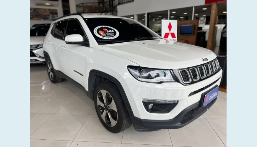 JEEP COMPASS 2.0 16V FLEX LONGITUDE AUT. - BRANCO - 2018 Foto 3 (Grande)