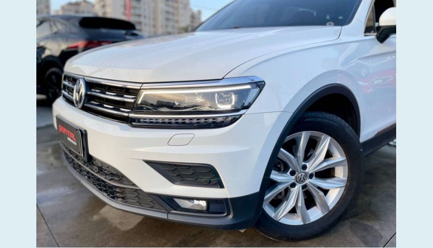 VOLKSWAGEN TIGUAN 1.4 250 TSI TOTAL FLEX ALLSPACE COMFORTLINE TIPTRONIC - BRANCO - 2018 Foto 3 (Grande)