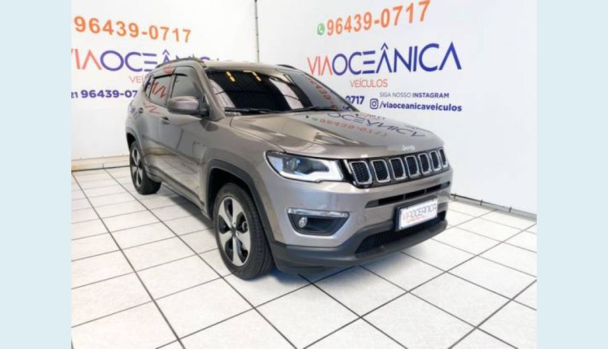 JEEP COMPASS 2.0 16V FLEX LONGITUDE AUT. - CINZA - 2017 Foto 3 (Grande)