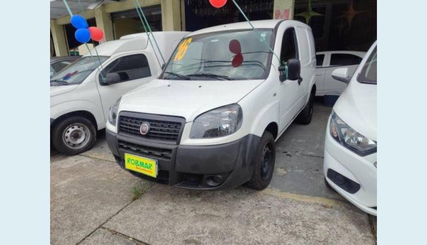 FIAT DOBLO 1.4 MPI CARGO FLEX 2P - BRANCO - 2016 Foto 3 (Grande)