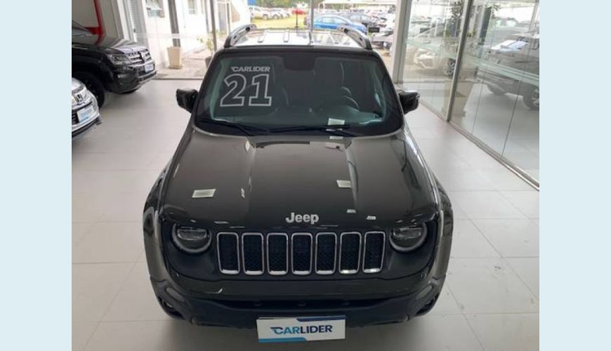 JEEP RENEGADE 1.8 16V FLEX LONGITUDE 4P AUT. - VERDE - 2021 Foto 3 (Grande)