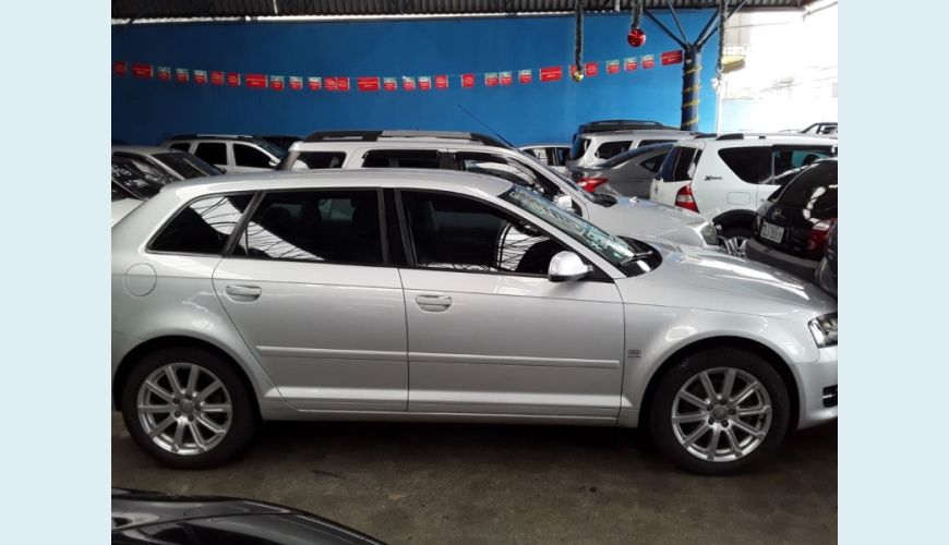 AUDI A3 2.0 TFSI SPORTBACK 16V 4P S-TRONIC - PRATA - 2011 Foto 3 (Grande)