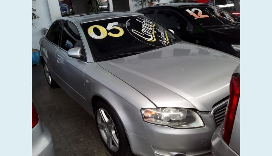 AUDI A4 1.8 20V TURBO 4P TIPTRONIC - PRATA - 2005 Foto 3 (Grande)