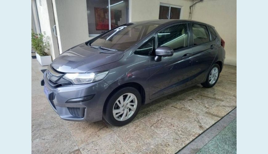 HONDA FIT 1.5 LX 16V FLEX 4P AUT. - CINZA - 2015 Foto 3 (Grande)