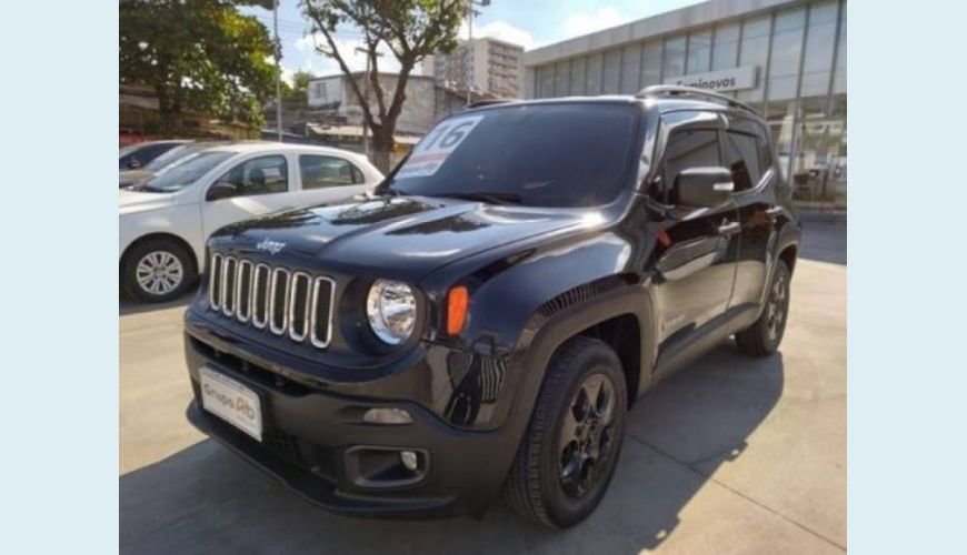 JEEP RENEGADE 1.8 16V FLEX SPORT 4P - PRETO - 2016 Foto 3 (Grande)