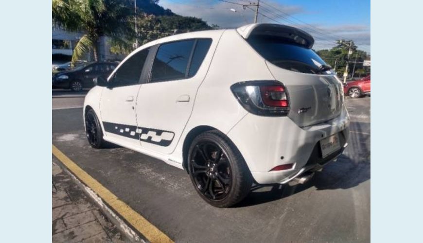 RENAULT SANDERO 2.0 16V HI-FLEX RS RACING SPIRIT - BRANCO - 2019 Foto 3 (Grande)