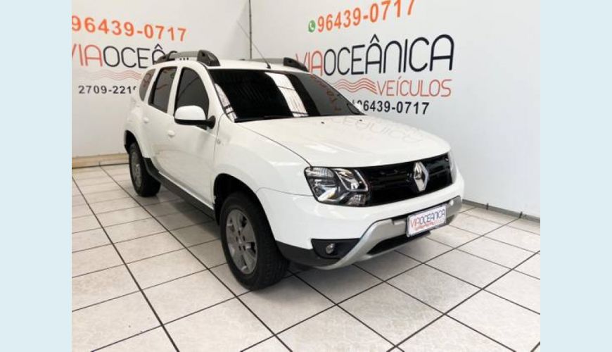 RENAULT DUSTER 1.6 16V SCE FLEX DYNAMIQUE X-TRONIC - BRANCO - 2019 Foto 3 (Grande)