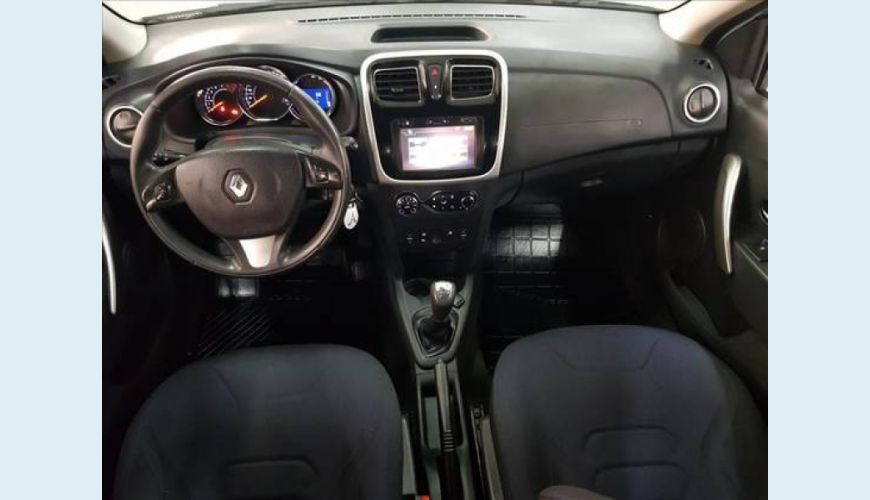 RENAULT SANDERO 1.6 DYNAMIQUE 8V FLEX 4P AUT. - BRANCO - 2016 Foto 3 (Grande)