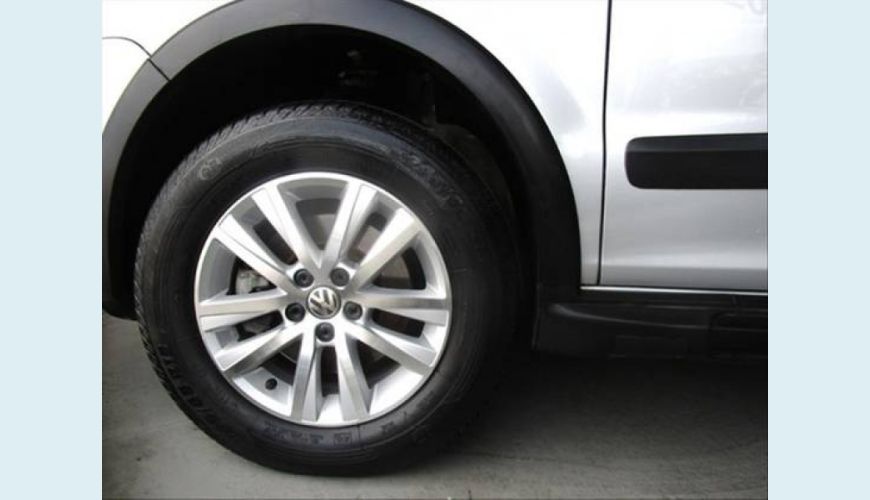 VOLKSWAGEN CROSSFOX 1.6 MI FLEX 8V 4P AUT. - PRATA - 2014 Foto 3 (Grande)