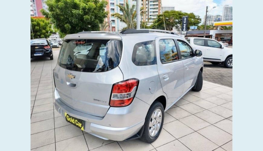 CHEVROLET SPIN 1.8 LTZ 8V FLEX 4P AUT. - PRATA - 2015 Foto 3 (Grande)