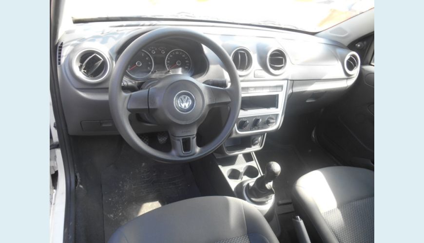VOLKSWAGEN SAVEIRO 1.6 MI TRENDLINE CS 8V FLEX 2P - BRANCO - 2016 Foto 3 (Grande)