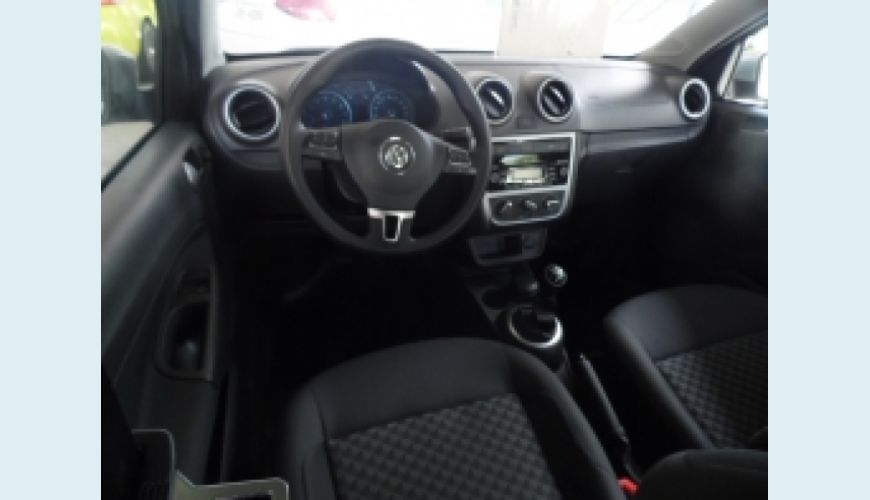 VOLKSWAGEN GOL 1.0 MI COMFORTLINE 8V FLEX 4P - PRATA - 2015 Foto 3 (Grande)