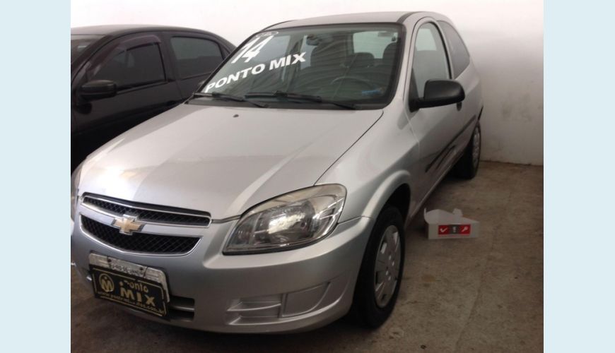 CHEVROLET CELTA 1.0 MPFI LT 8V FLEX 2P - PRATA - 2014 Foto 3 (Grande)