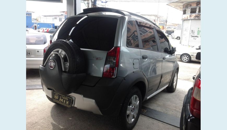 FIAT IDEA 1.8 MPI ADVENTURE LOCKER 8V FLEX 4P - CINZA - 2009 Foto 3 (Grande)