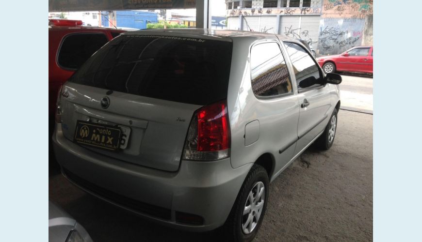FIAT PALIO 1.0 MPI FIRE 8V FLEX 2P - PRATA - 2008 Foto 3 (Grande)