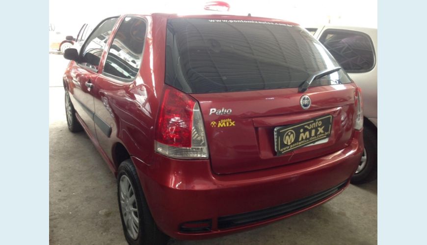 FIAT PALIO 1.0 MPI FIRE 8V FLEX 2P - VERMELHO - 2008 Foto 3 (Grande)