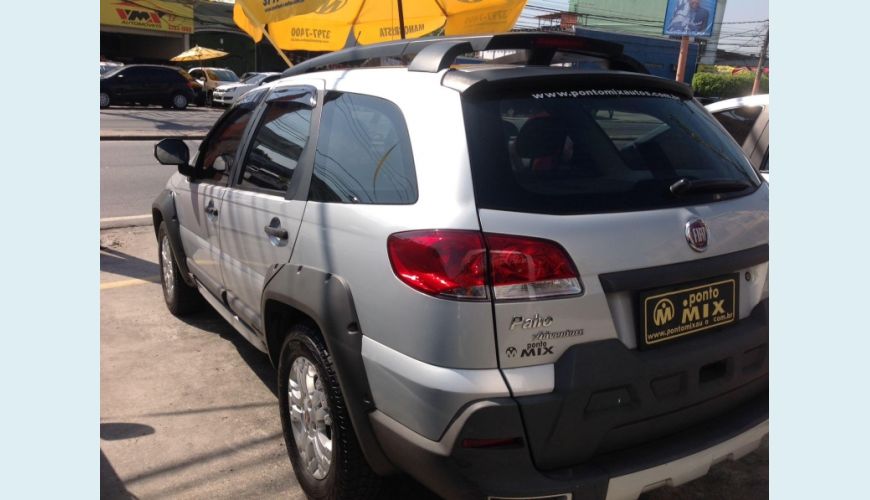 FIAT PALIO 1.8 MPI ADVENTURE LOCKER WEEKEND 16V FLEX 4P - PRATA - 2011 Foto 3 (Grande)