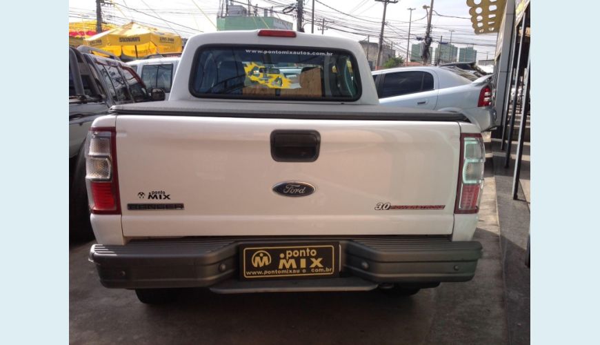 FORD RANGER 3.0 XL 4X4 CD TURBO ELECTRONIC DIESEL 4P - BRANCO - 2012 Foto 3 (Grande)