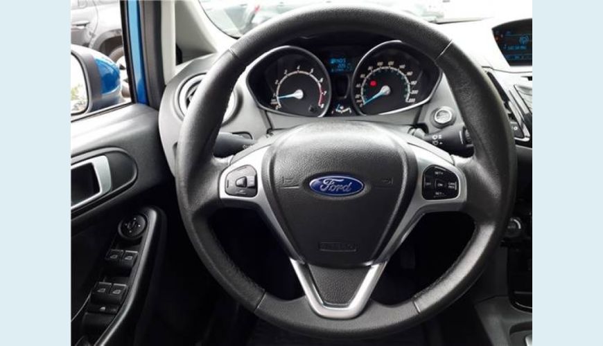 FORD FIESTA 1.6 TITANIUM HATCH 16V FLEX 4P POWERSHIFT - AZUL - 2016 Foto 3 (Grande)