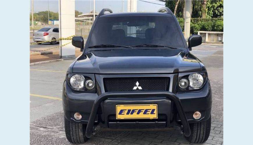 MITSUBISHI PAJERO TR4 2.0 4X4 16V 140CV FLEX 4P AUT. - CINZA - 2008 Foto 3 (Grande)
