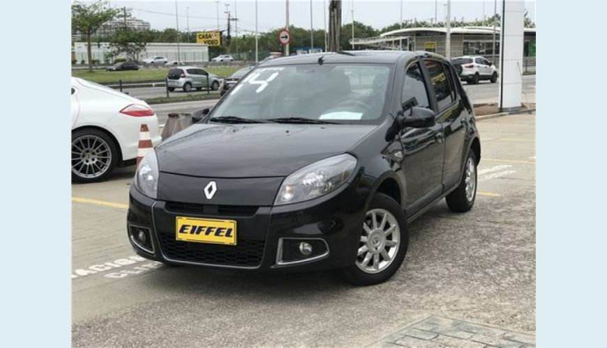 RENAULT SANDERO 1.6 PRIVILÉGE 16V FLEX 4P AUT. - PRETO - 2014 Foto 3 (Grande)
