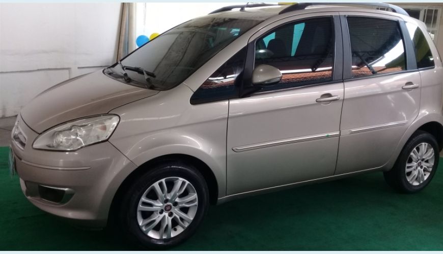 FIAT IDEA 1.4 MPI ATTRACTIVE 8V FLEX 4P - BEGE - 2014 Foto 3 (Grande)