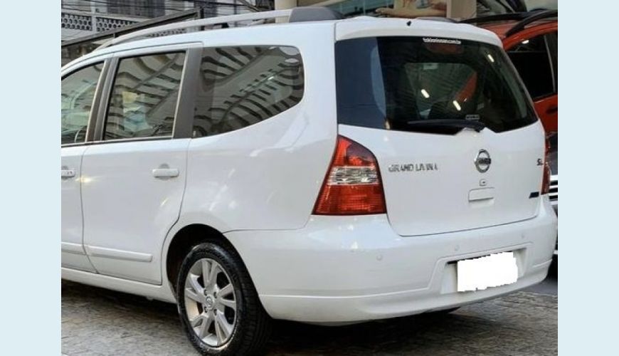 NISSAN GRAND LIVINA 1.8 SL 16V FLEX 4P AUT. - BRANCO - 2014 Foto 3 (Grande)