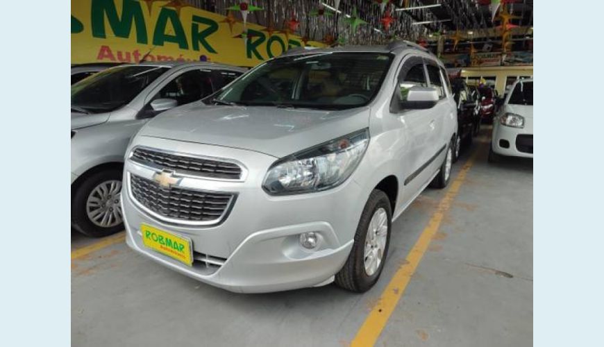 CHEVROLET SPIN 1.8 LTZ 8V FLEX 4P - PRATA - 2016 Foto 3 (Grande)