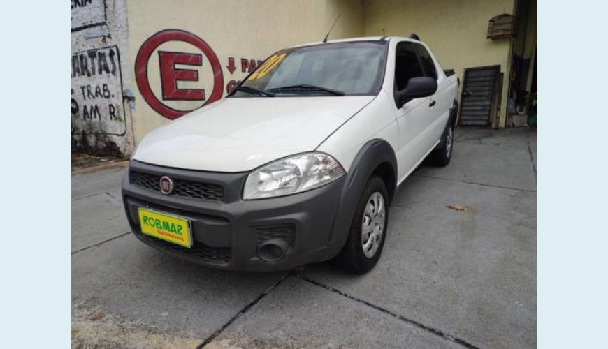 FIAT STRADA 1.4 MPI HARD WORKING CD 8V FLEX 3P - BRANCO - 2020 Foto 3 (Grande)