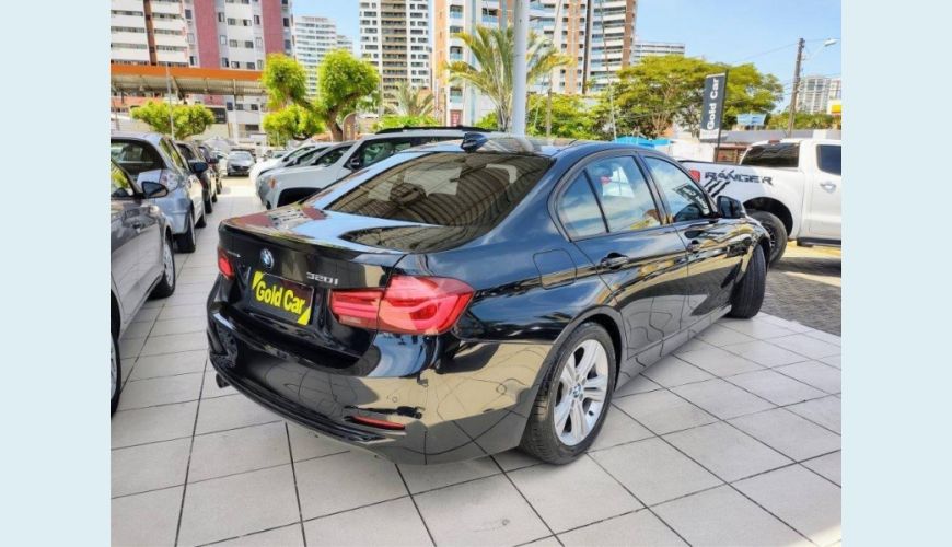BMW 320I 2.0 SPORT GP 16V TURBO ACTIVE FLEX 4P AUT. - PRETO - 2018 Foto 3 (Grande)