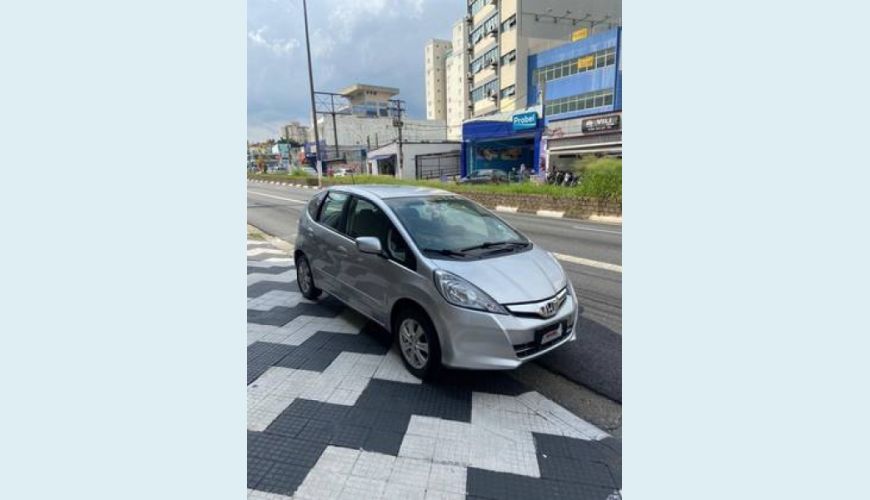 HONDA FIT 1.4 LX 16V FLEX 4P AUT. - PRATA - 2014 Foto 3 (Grande)