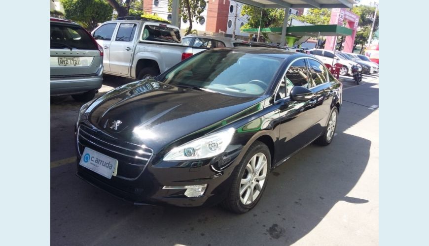 PEUGEOT 508 1.6 16V THP 4P AUT. - PRETO - 2012 Foto 3 (Grande)