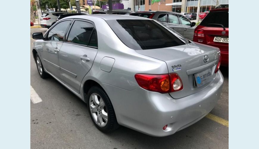 TOYOTA COROLLA 1.8 XEI 16V FLEX 4P - PRATA - 2009 Foto 3 (Grande)