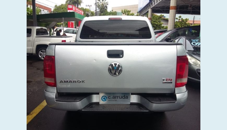 VOLKSWAGEN AMAROK 2.0 SE 4X4 CD 16V TURBO INTERCOOLER DIESEL 4P - PRATA - 2012 Foto 3 (Grande)