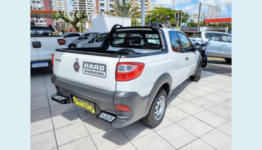 FIAT STRADA 1.4 MPI HARD WORKING CD 8V FLEX 3P - BRANCO - 2020 Foto 3 (Grande)