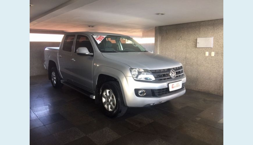 VOLKSWAGEN AMAROK 2.0 SE 4X4 CD 16V TURBO INTERCOOLER DIESEL 4P - PRATA - 2013 Foto 3 (Grande)