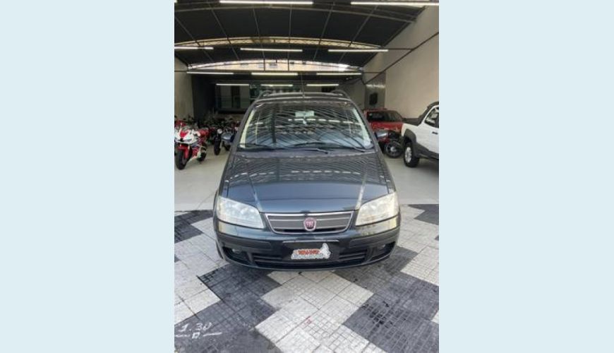 FIAT IDEA 1.4 MPI ELX 8V FLEX 4P - CINZA - 2010 Foto 3 (Grande)