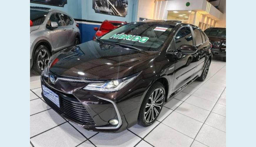 TOYOTA COROLLA 1.8 VVT-I HYBRID FLEX ALTIS CVT - MARROM - 2020 Foto 3 (Grande)