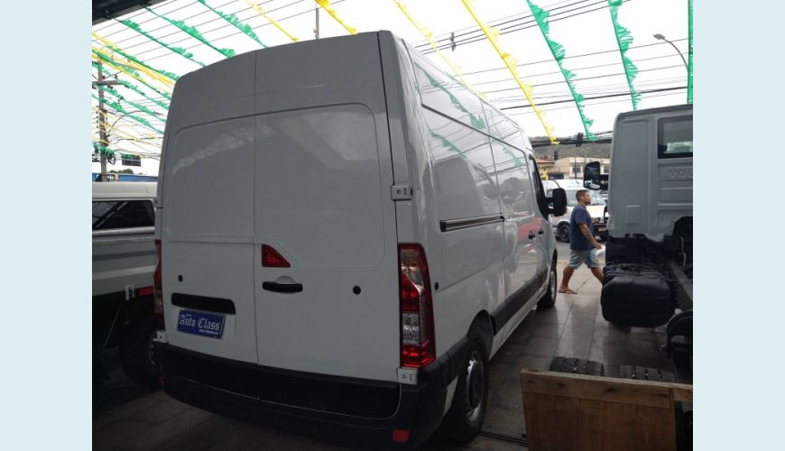 RENAULT MASTER 2.3 DCI DIESEL FURGÃO L1H1 3P - BRANCO - 2018 Foto 3 (Grande)