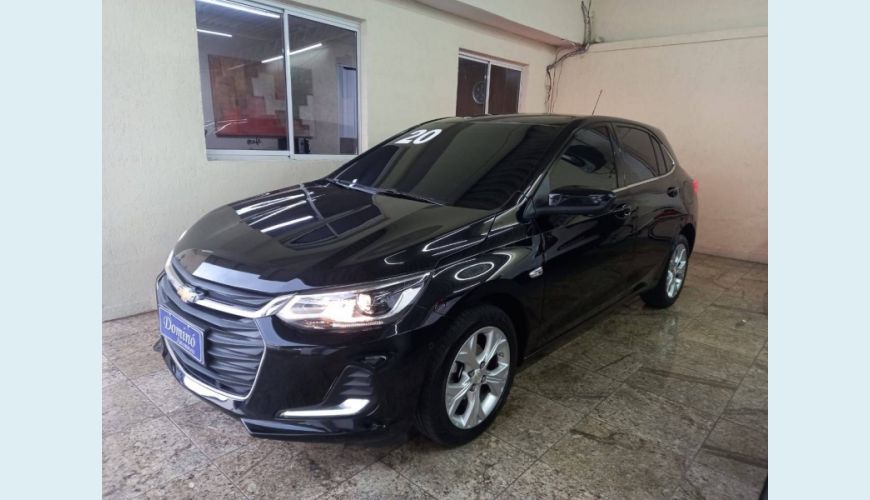 CHEVROLET ONIX 1.0 TURBO FLEX PREMIER AUT. - PRETO - 2020 Foto 3 (Grande)