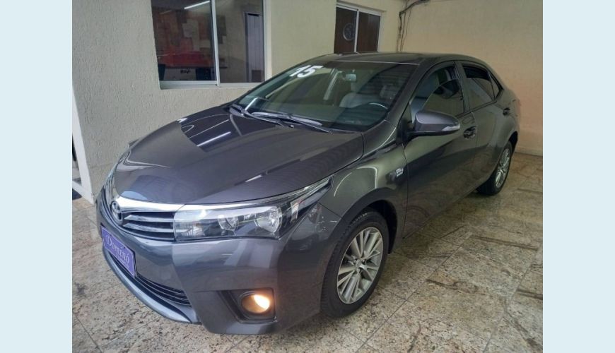 TOYOTA COROLLA 2.0 XEI 16V FLEX 4P AUT. - CINZA - 2015 Foto 3 (Grande)