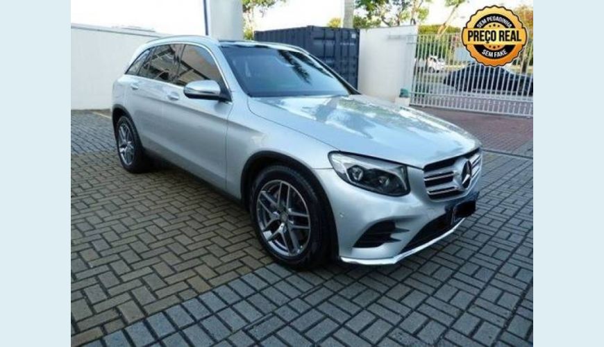 MERCEDES-BENZ GLC 250 2.0 CGI SPORT 4MATIC 9G-TRONIC - PRATA - 2016 Foto 3 (Grande)