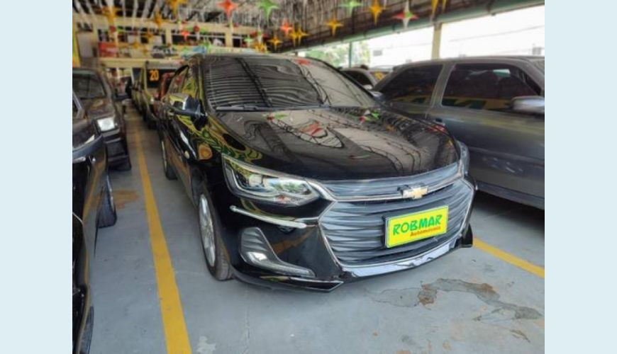 CHEVROLET ONIX 1.0 TURBO FLEX AUT. - PRETO - 2021 Foto 3 (Grande)