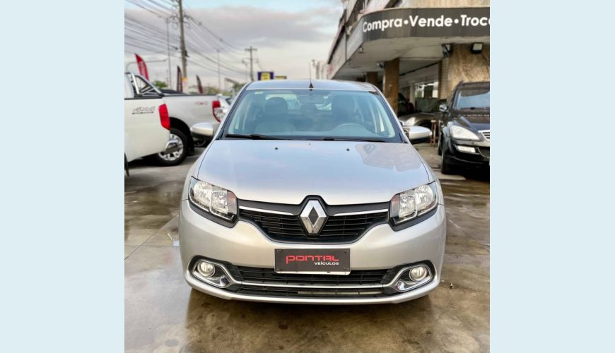 RENAULT LOGAN 1.6 DYNAMIQUE 8V FLEX 4P - PRATA - 2016 Foto 3 (Grande)